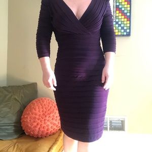 Deep purple dress. Lightly worn.